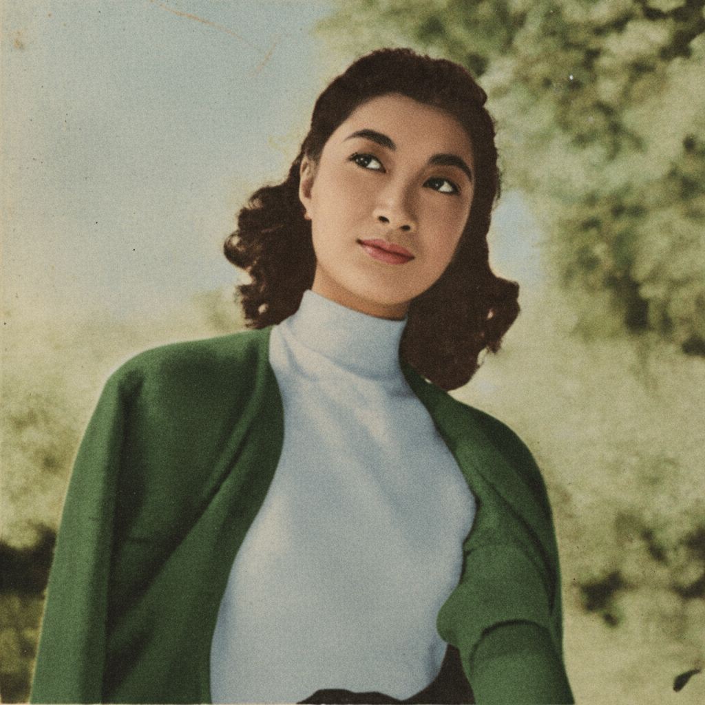 上色后的女性户外22照片