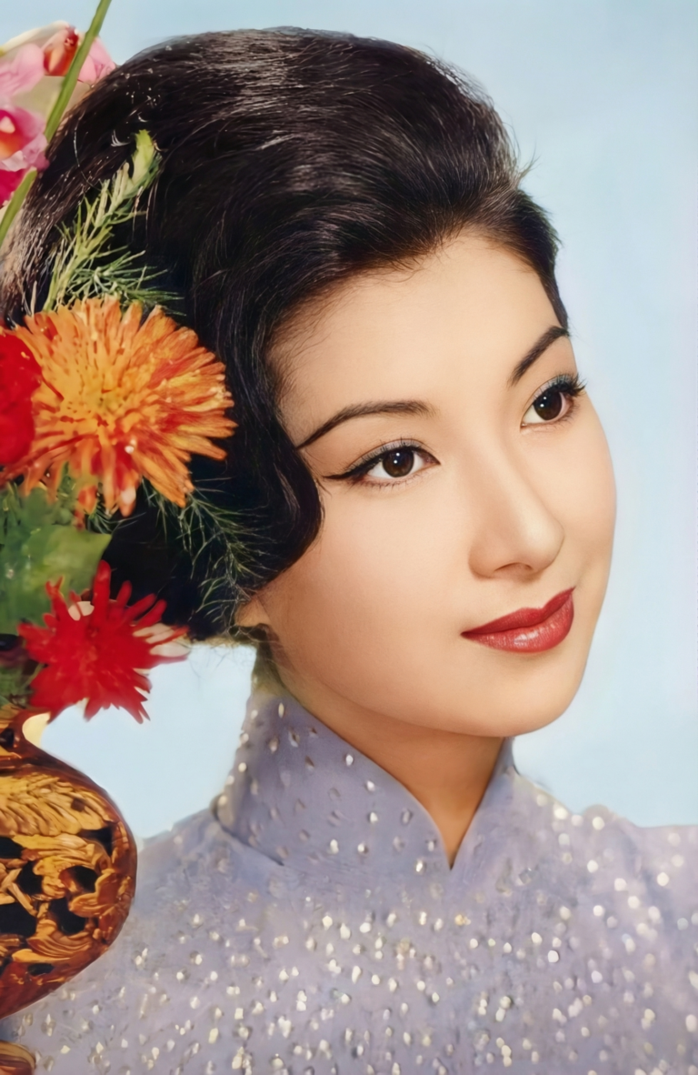 studio enhance asian woman portrait